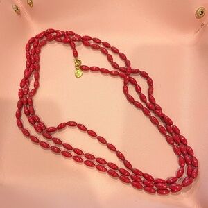 Charleston Rice Beads Red